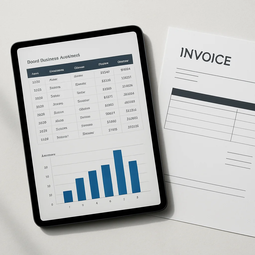 Solo Business Sheets